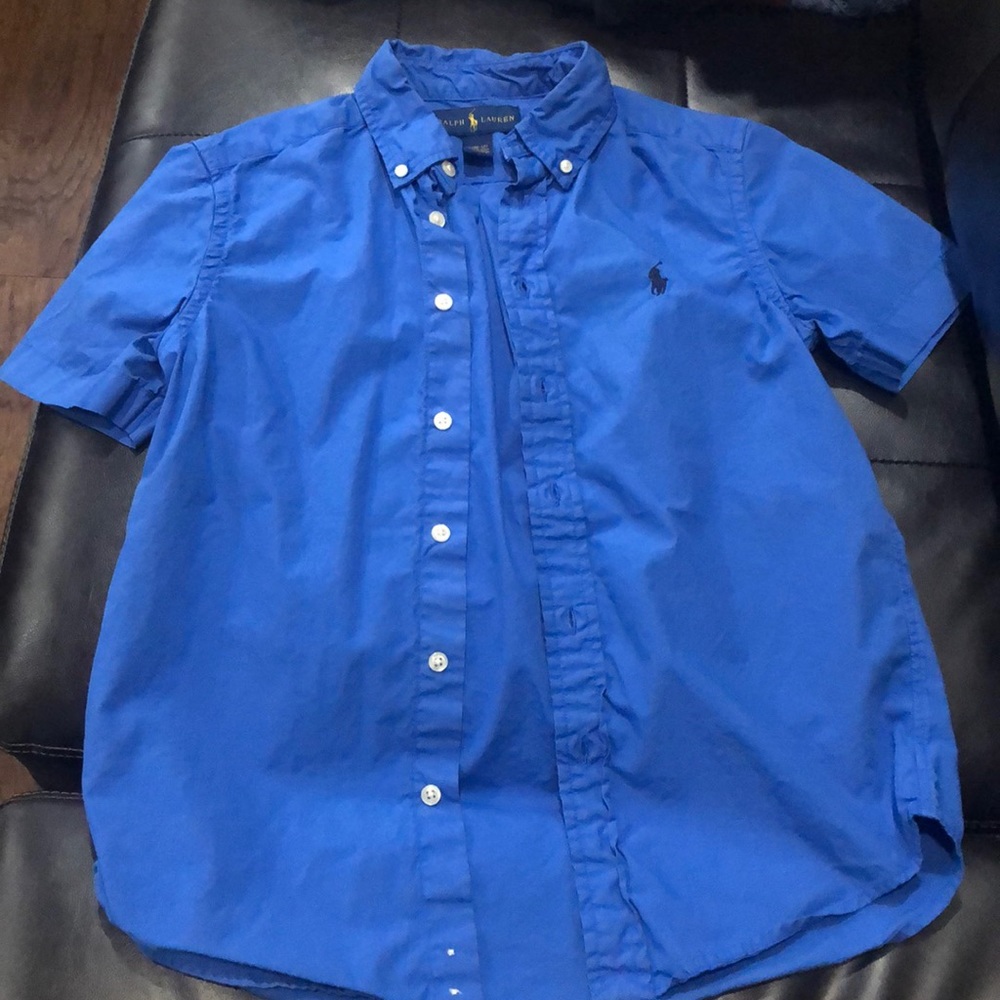 Kids Button Down Polo